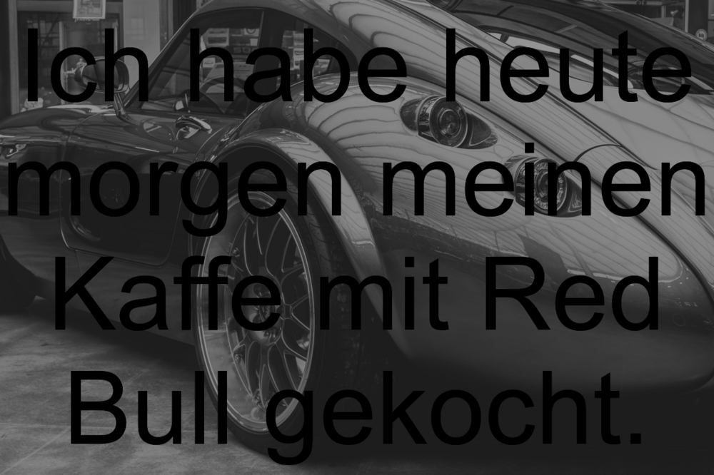 Redbull ich kann geräusche mit gekocht kaffee sehen jetzt