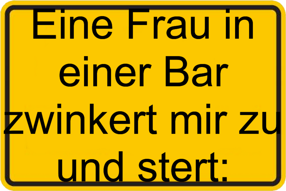 Mir zu zwinkert er Was will
