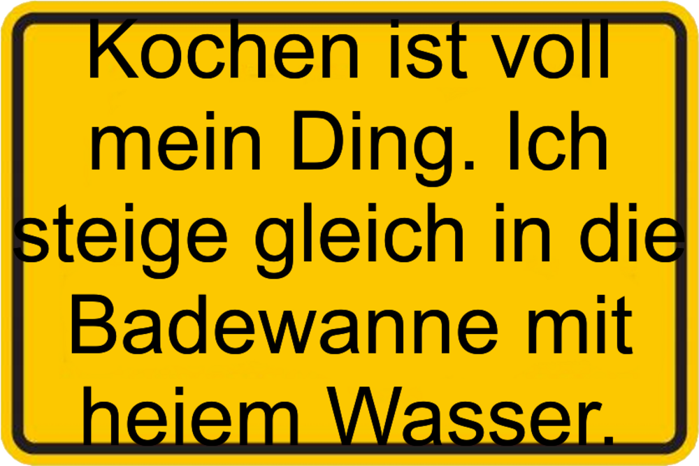 Kochsprüche Lustige Zitate