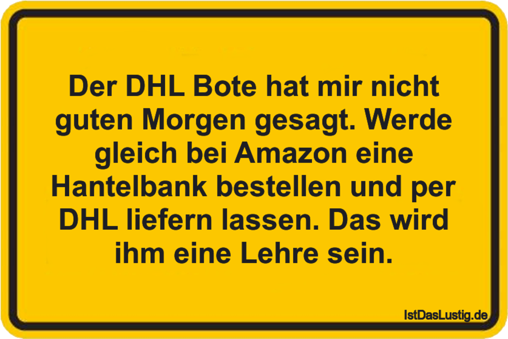 Clever Dhl Lustige Bilder Auf Spass Net