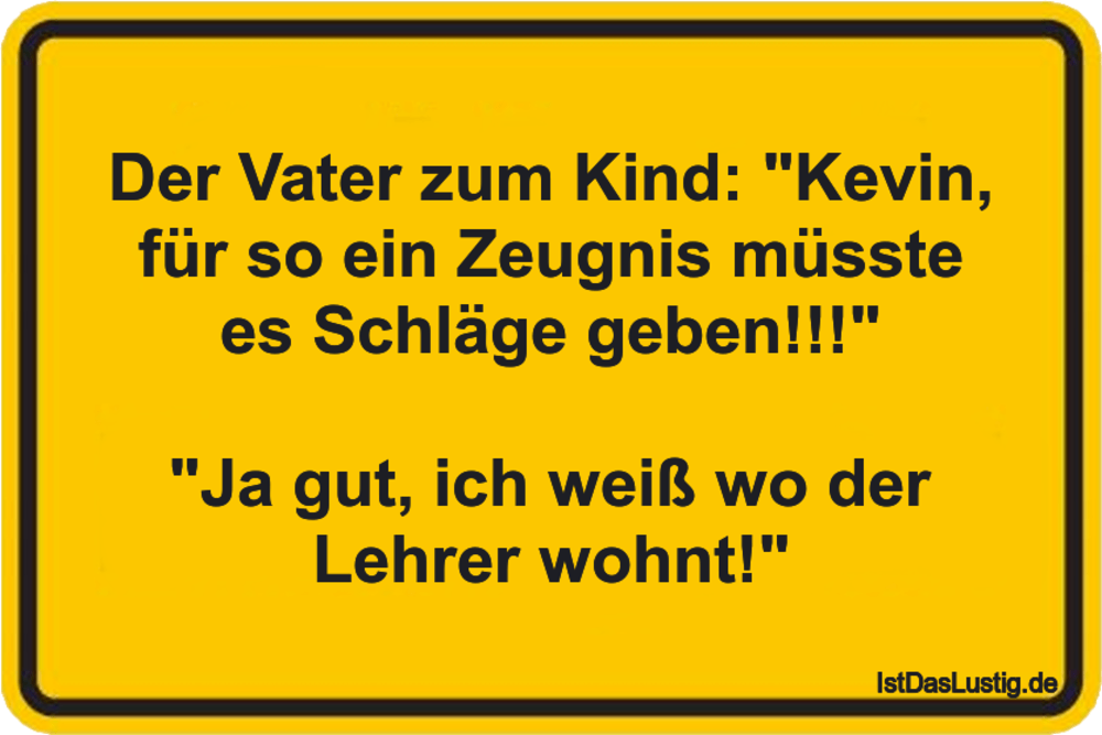 Fur So Ein Zeugnis