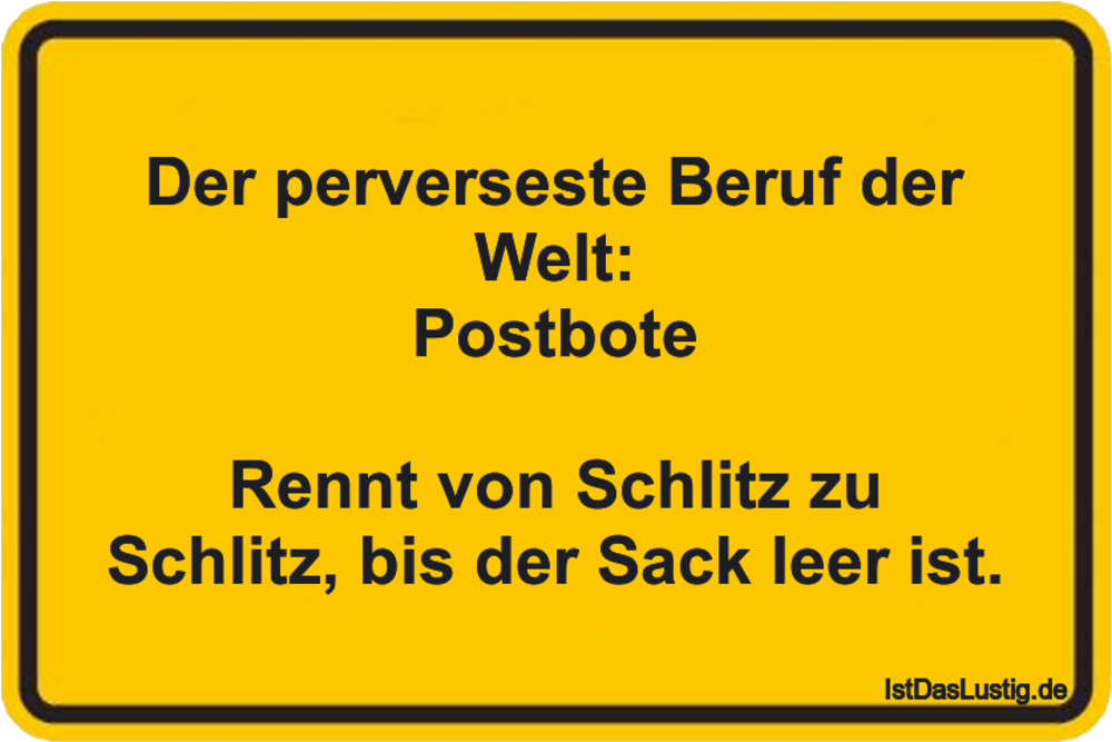 Der perverseste Beruf der Welt Postbote Rennt… IstDasLustig.de Der perverseste Beruf der Welt Postbote Rennt… IstDasLustig.de