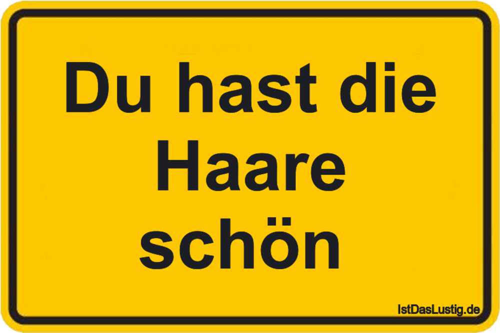 du hast die haare schon istdaslustig de