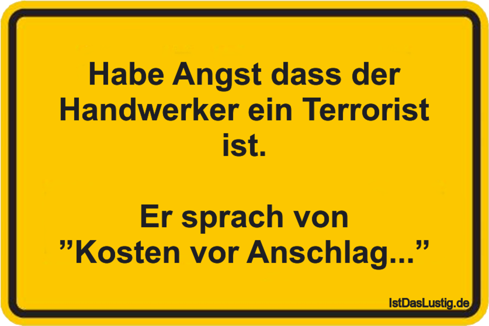Die Besten 6 Handwerker Spruche Auf Istdaslustig De