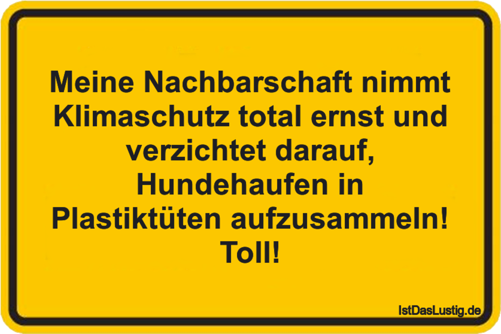 Meine Nachbarschaft Nimmt Klimaschutz Total Ern Istdaslustig De