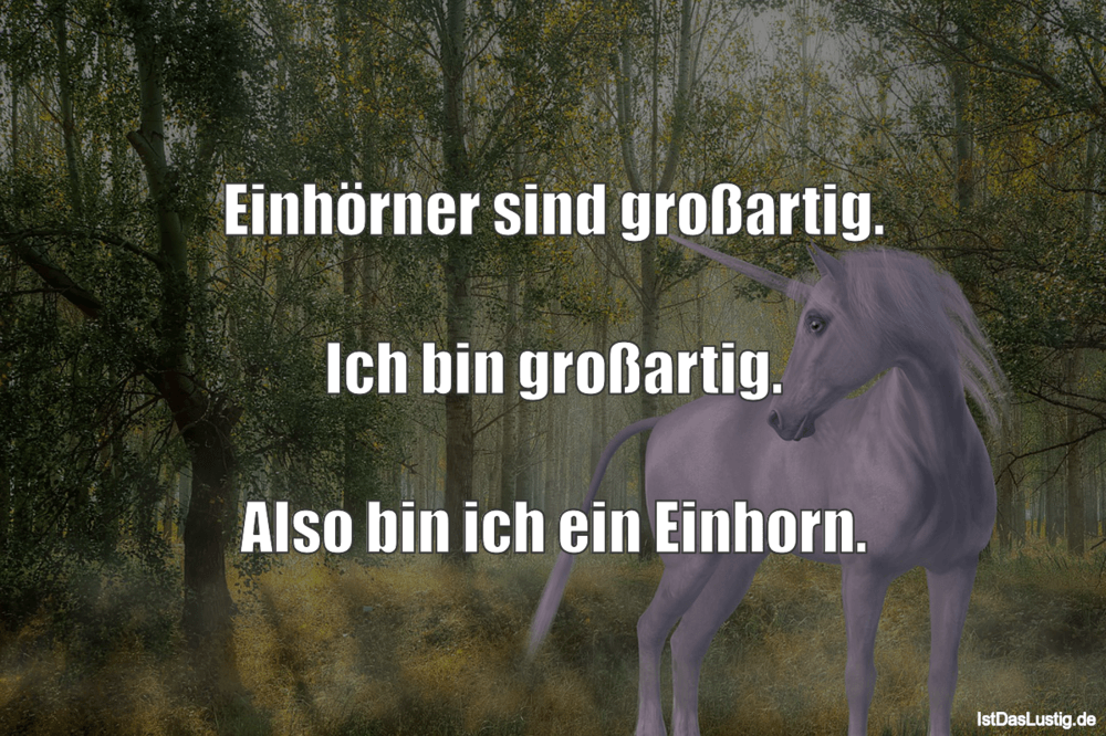 Die Besten 28 Einhorn Spruche Auf Istdaslustig De
