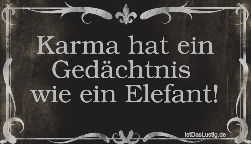 Spruche Spruche Karma