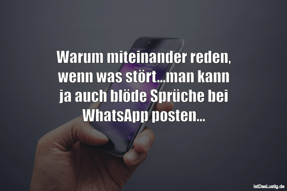 Die Besten 24 Whatsapp Spruche Auf Istdaslustig De