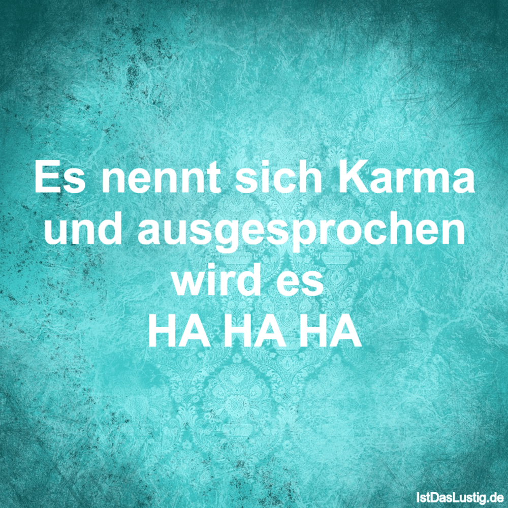 Spruche Spruche Karma