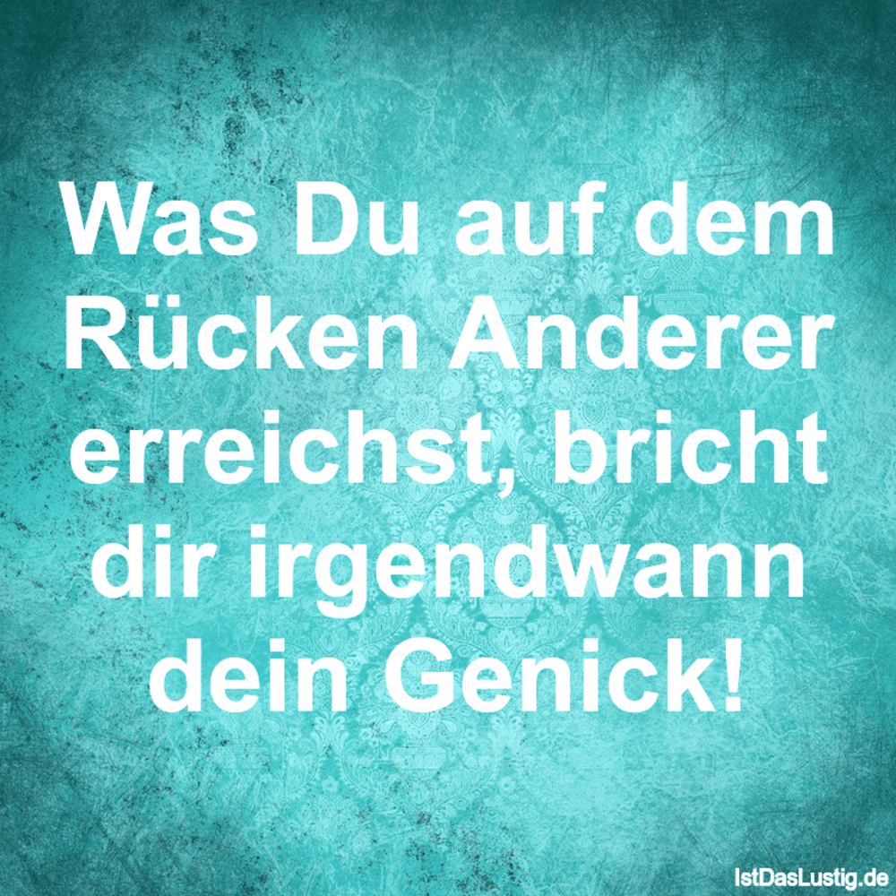 Hinterm Rucken Schlecht Reden Spruche Warum Reden Menschen