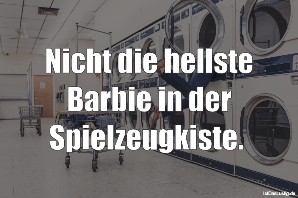 Nicht Die Hellste Barbie In Der Spielzeugkiste Istdaslustig De